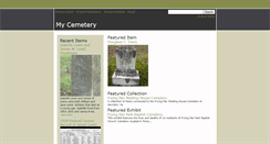 Desktop Screenshot of mycemetery.org